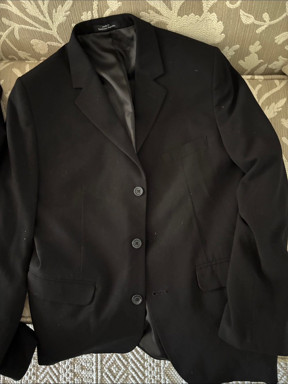 Calvin Klein Black Teen’s Tailored Blazer